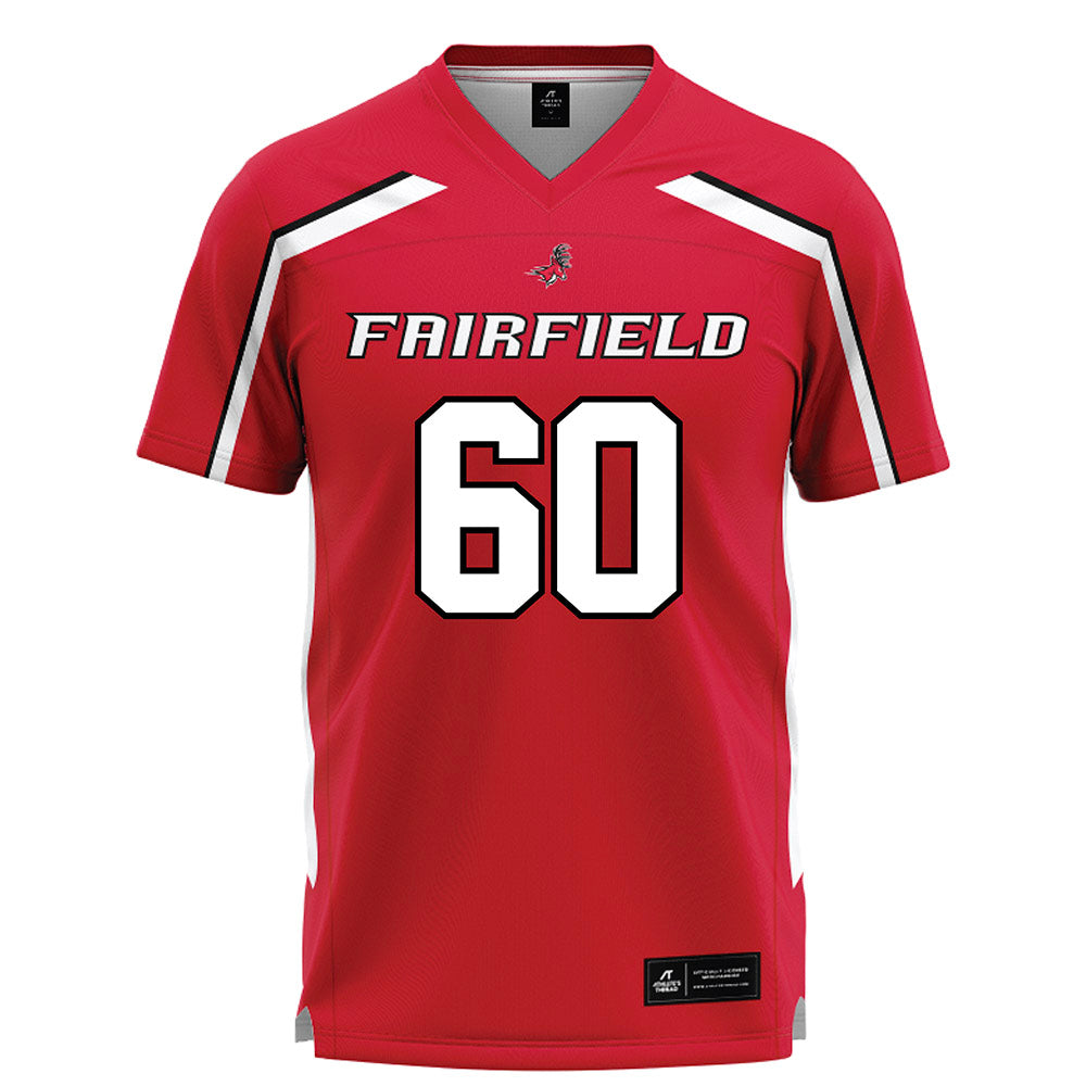 Fairfield - NCAA Men's Lacrosse : Chase Noyes - Red Lacrosse Jersey-0