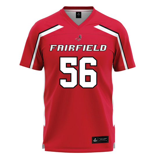 Fairfield - NCAA Men's Lacrosse : Maximilian Murray - Red Lacrosse Jersey-0