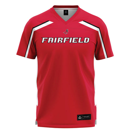 Fairfield - NCAA Men's Lacrosse : Ty Bleach - Red Lacrosse Jersey