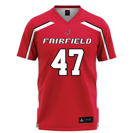 Fairfield - NCAA Men's Lacrosse : Ronan Schipani - Red Lacrosse Jersey