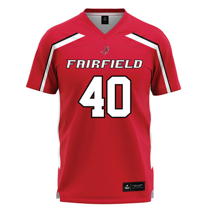 Fairfield - NCAA Men's Lacrosse : Jeremiah Wade - Red Lacrosse Jersey