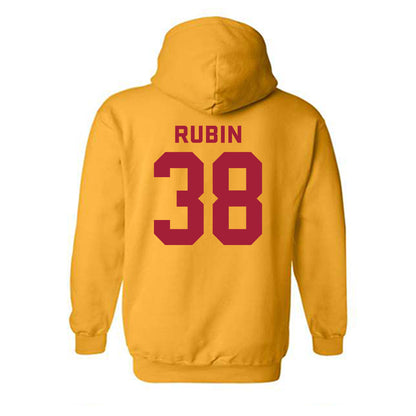 USC - NCAA Football : Isaiah Rubin - Classic Shersey Hooded Sweatshirt-1