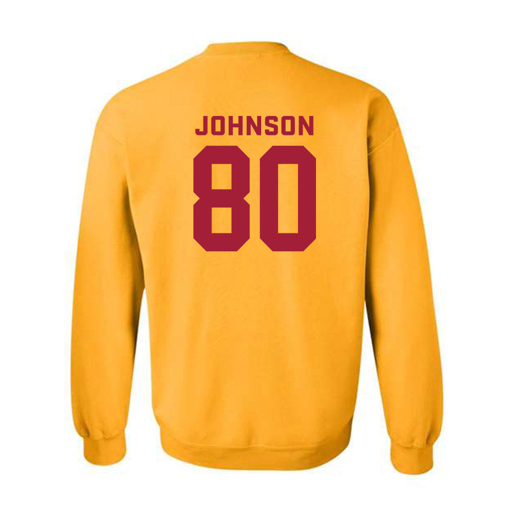 USC - NCAA Football : Sam Johnson - Classic Shersey Crewneck Sweatshirt-1