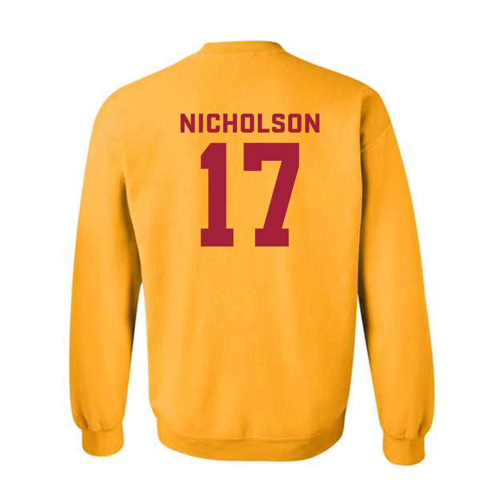 USC - NCAA Football : DeCarlos Nicholson - Classic Shersey Crewneck Sweatshirt-1