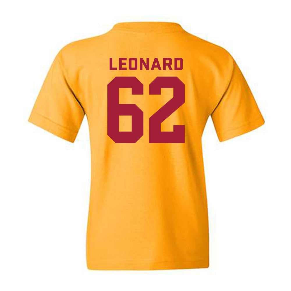 USC - NCAA Football : Travis Leonard - Classic Shersey Youth T-Shirt-1