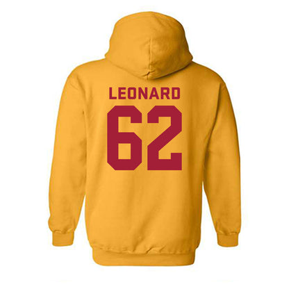 USC - NCAA Football : Travis Leonard - Classic Shersey Hooded Sweatshirt-1