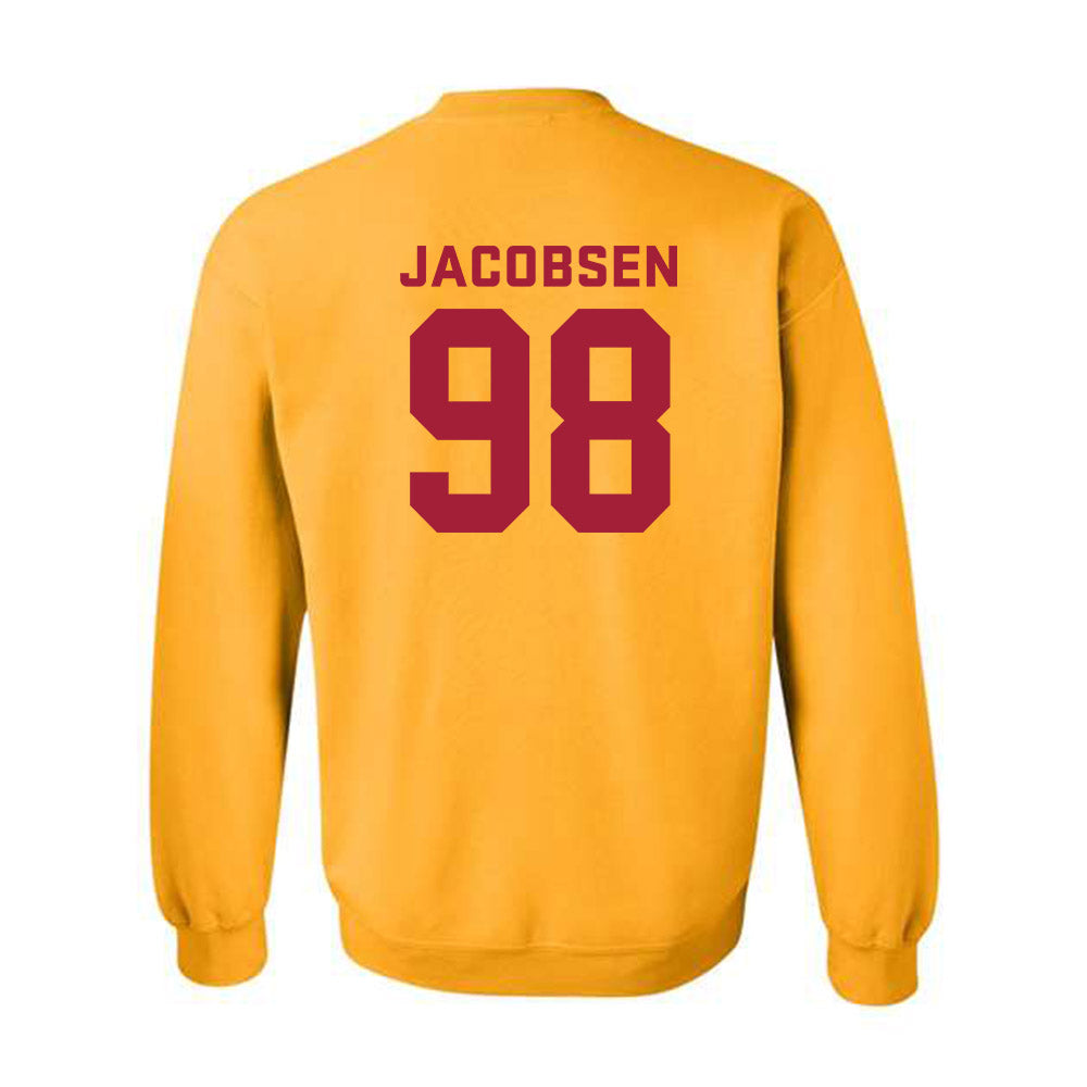 USC - NCAA Football : Cash Jacobsen - Classic Shersey Crewneck Sweatshirt-1