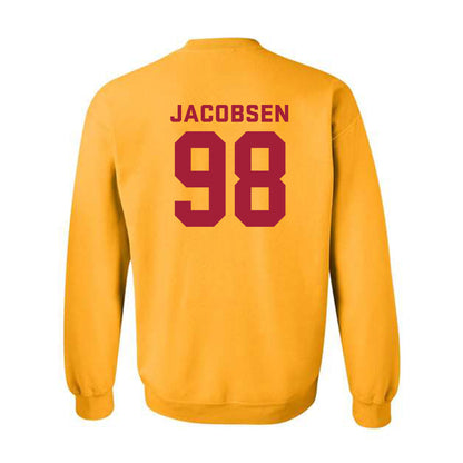 USC - NCAA Football : Cash Jacobsen - Classic Shersey Crewneck Sweatshirt-1