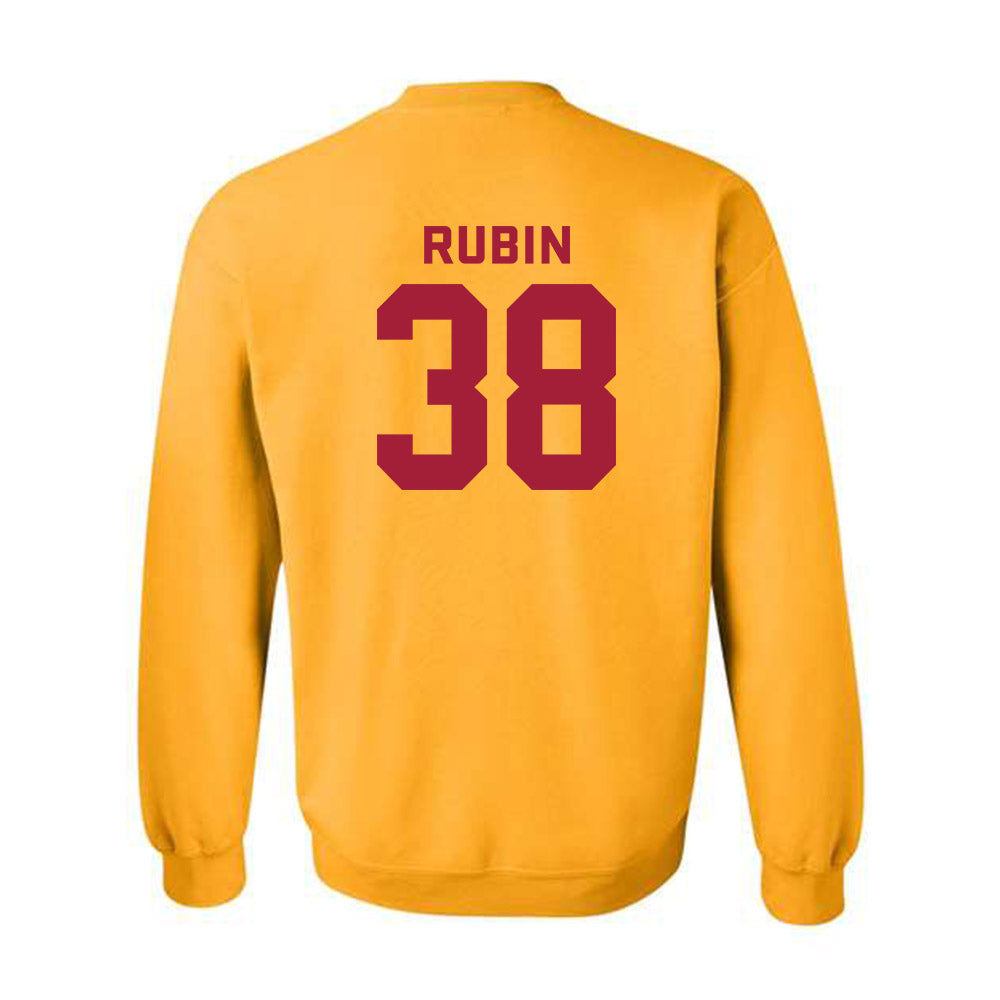USC - NCAA Football : Isaiah Rubin - Classic Shersey Crewneck Sweatshirt-1