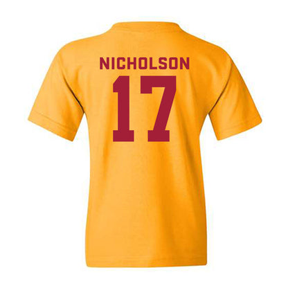 USC - NCAA Football : DeCarlos Nicholson - Classic Shersey Youth T-Shirt-1