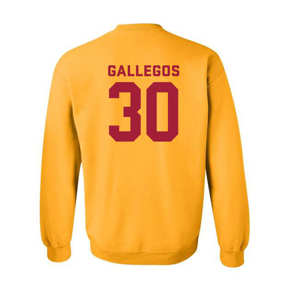 USC - NCAA Football : Marquis Gallegos - Classic Shersey Crewneck Sweatshirt-1