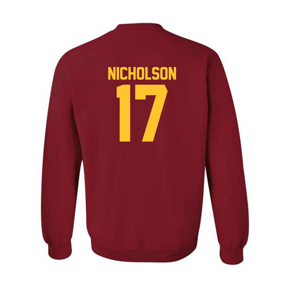 USC - NCAA Football : DeCarlos Nicholson - Classic Shersey Crewneck Sweatshirt-1