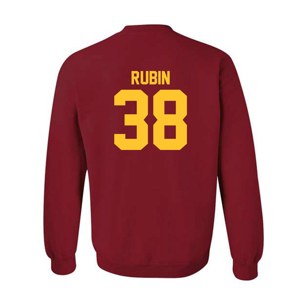 USC - NCAA Football : Isaiah Rubin - Classic Shersey Crewneck Sweatshirt-1