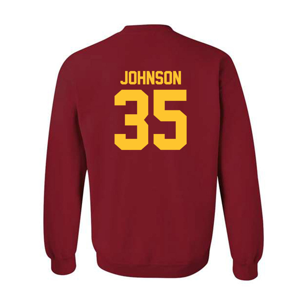 USC - NCAA Football : James Johnson - Classic Shersey Crewneck Sweatshirt-1