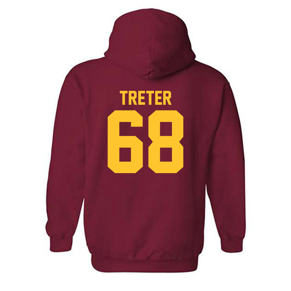 USC - NCAA Football : Hayden Treter - Classic Shersey Hooded Sweatshirt-1