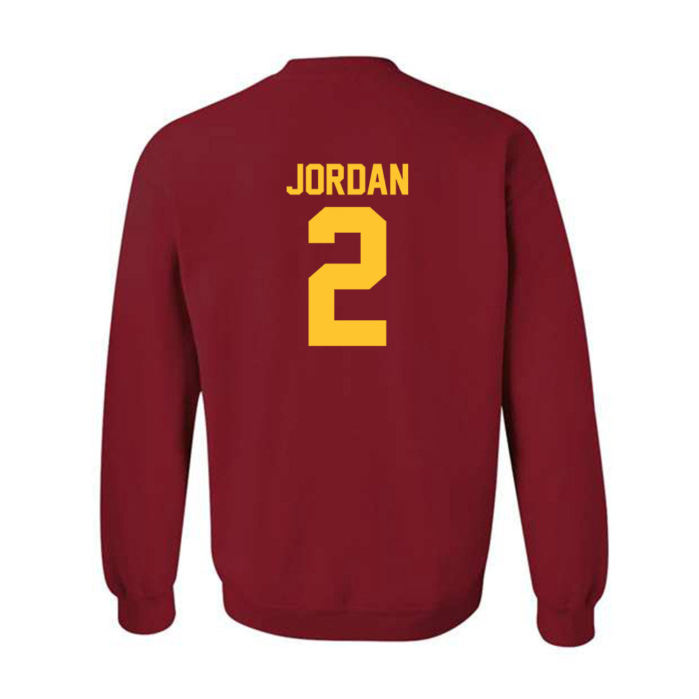 USC - NCAA Football : Waymond Jordan - Classic Shersey Crewneck Sweatshirt-1