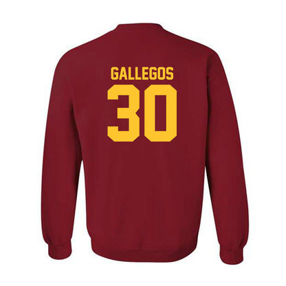 USC - NCAA Football : Marquis Gallegos - Classic Shersey Crewneck Sweatshirt-1