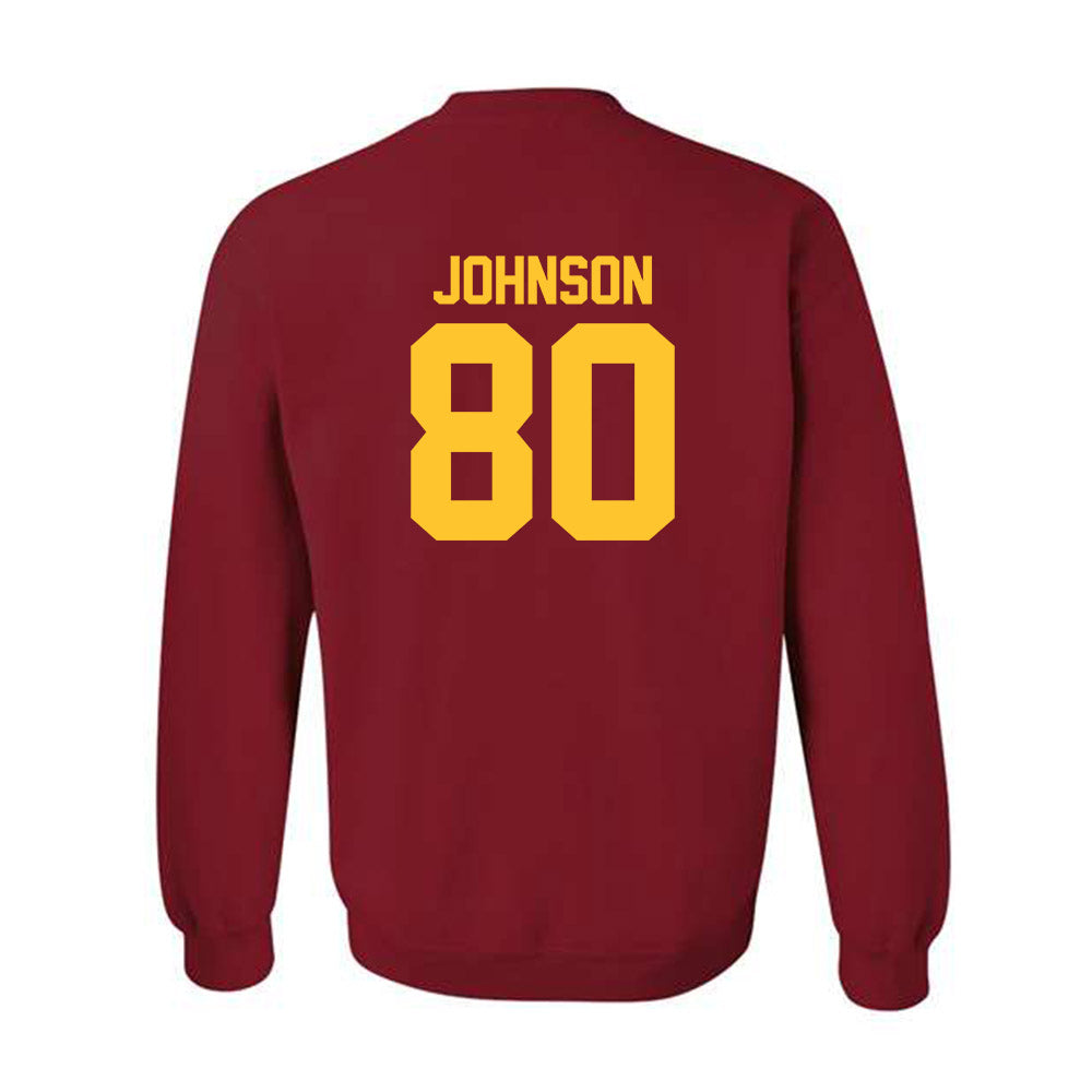USC - NCAA Football : Sam Johnson - Classic Shersey Crewneck Sweatshirt-1