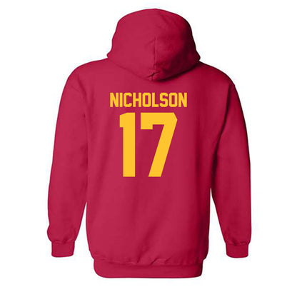USC - NCAA Football : DeCarlos Nicholson - Classic Shersey Hooded Sweatshirt-1