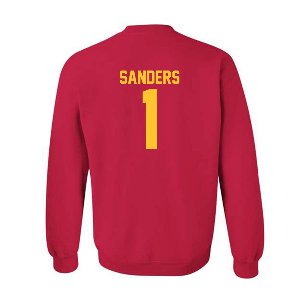 USC - NCAA Football : Eli Sanders - Classic Shersey Crewneck Sweatshirt-1