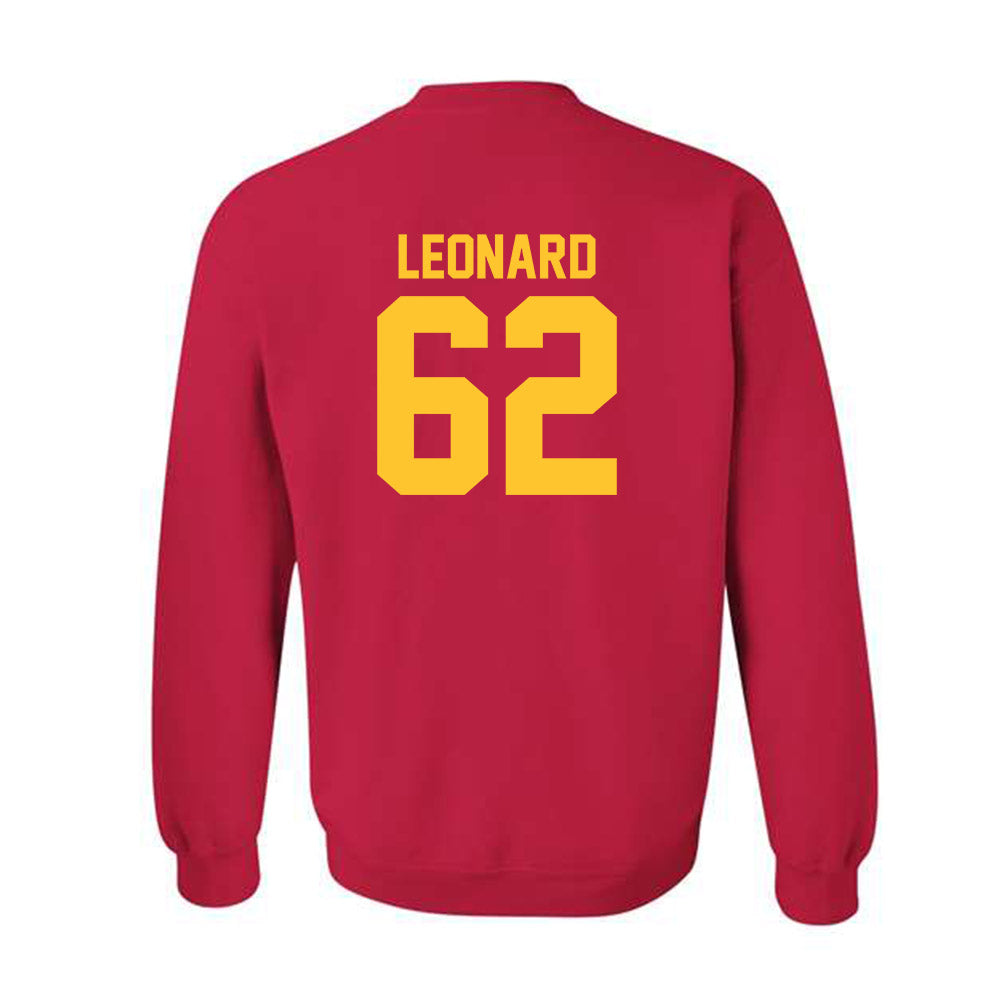 USC - NCAA Football : Travis Leonard - Classic Shersey Crewneck Sweatshirt-1