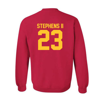 USC - NCAA Football : Desman Stephens II - Classic Shersey Crewneck Sweatshirt-1