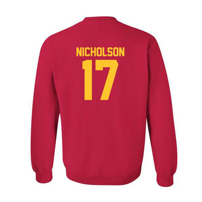 USC - NCAA Football : DeCarlos Nicholson - Classic Shersey Crewneck Sweatshirt-1