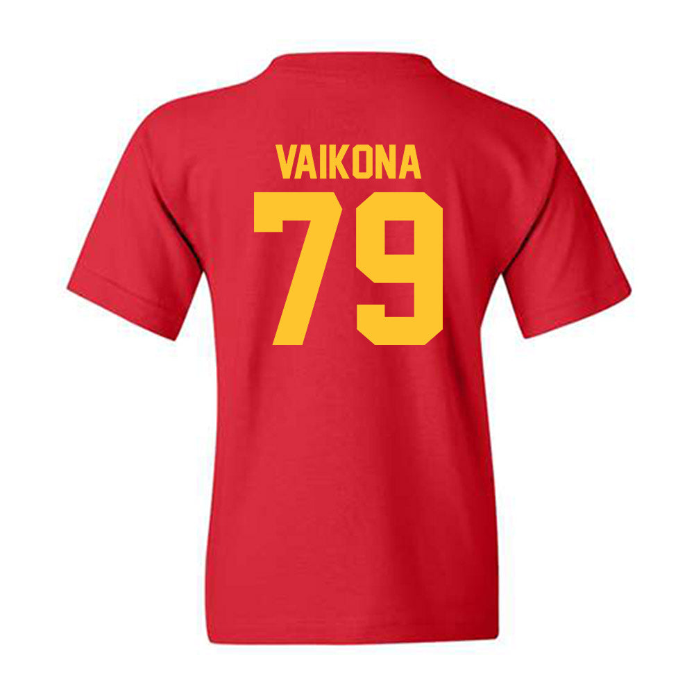 USC - NCAA Football : Elijah Vaikona - Classic Shersey Youth T-Shirt-1