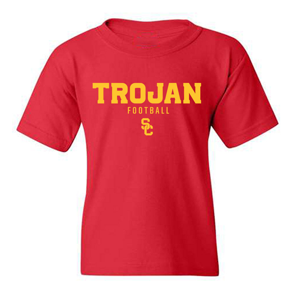USC - NCAA Football : Travis Leonard - Classic Shersey Youth T-Shirt-0