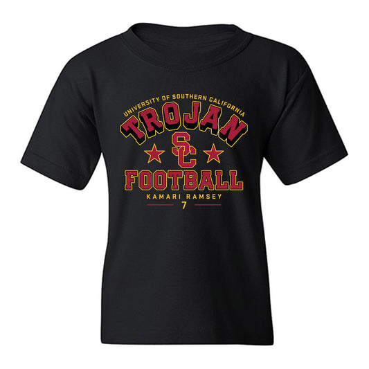 USC - NCAA Football : Kamari Ramsey - Classic Fashion Shersey Youth T-Shirt-0
