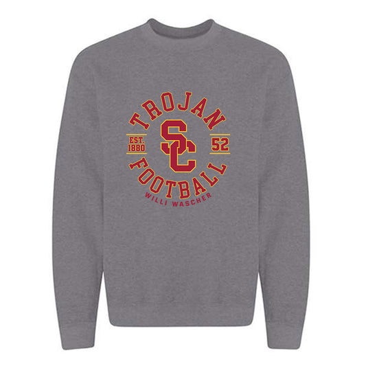 USC - NCAA Football : Willi Wascher - Crewneck Sweatshirt-0