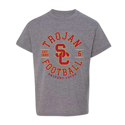 USC - NCAA Football : Anthony Lucas - Youth T-Shirt-0