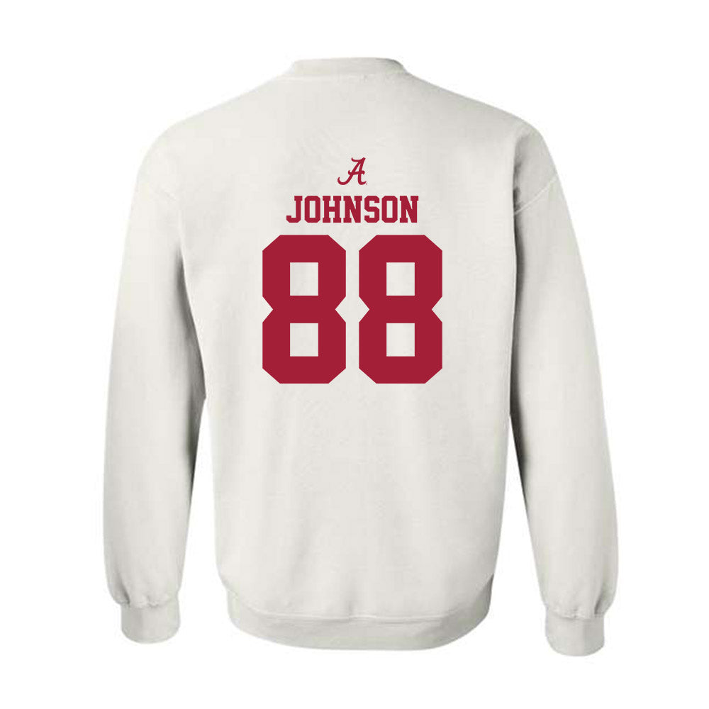 Alabama - NCAA Softball : Lauren Johnson - Sports Shersey Crewneck Sweatshirt-1