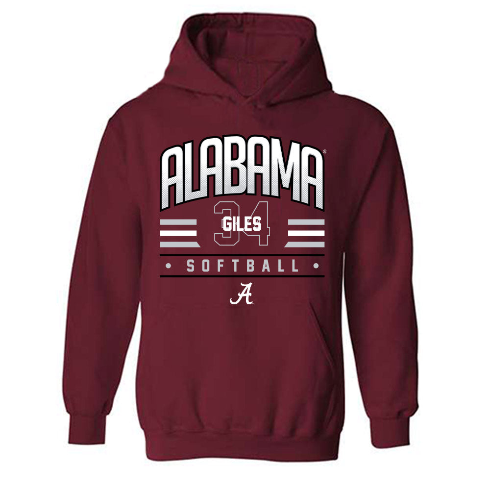 Alabama - NCAA Softball : Marlie Giles - Hooded Sweatshirt