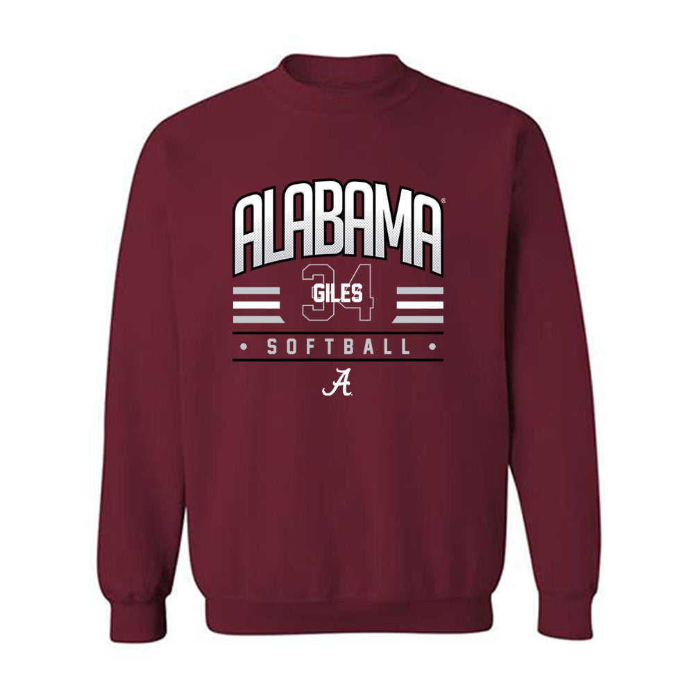 Alabama - NCAA Softball : Marlie Giles - Crewneck Sweatshirt