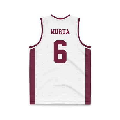 Fordham - NCAA Women's Basketball : Irene Murua - White Basketball Jersey