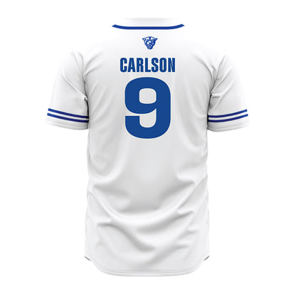 Georgia State - NCAA Baseball : Hunter Carlson - White Jersey-1