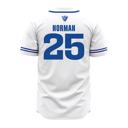 Georgia State - NCAA Baseball : Ross Norman - White Jersey-1