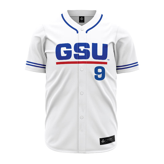Georgia State - NCAA Baseball : Hunter Carlson - White Jersey-0