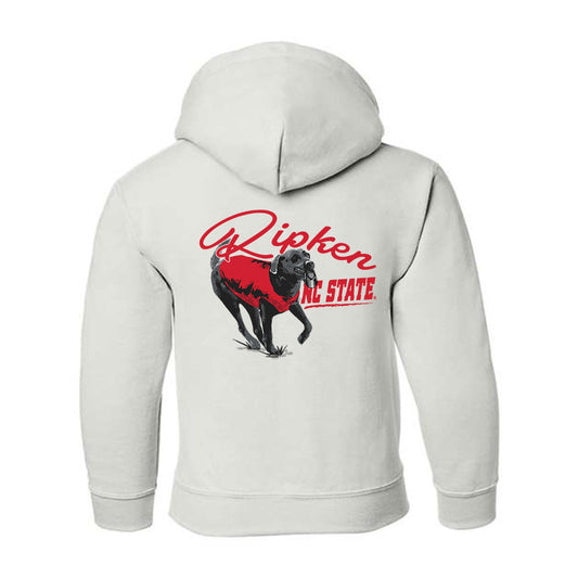 NC State - Ripken : - Youth Hooded Sweatshirt-1