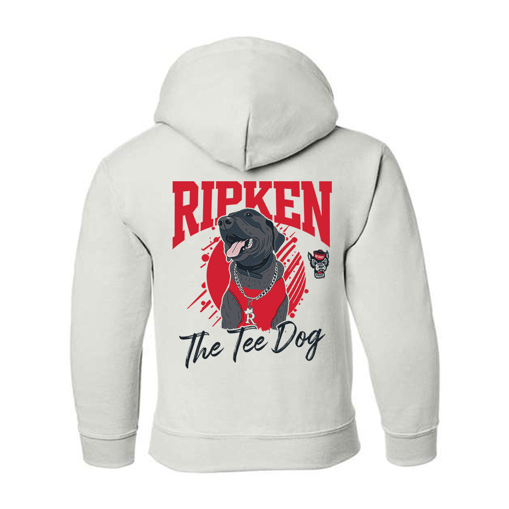 NC State - Ripken : - Youth Hooded Sweatshirt-1