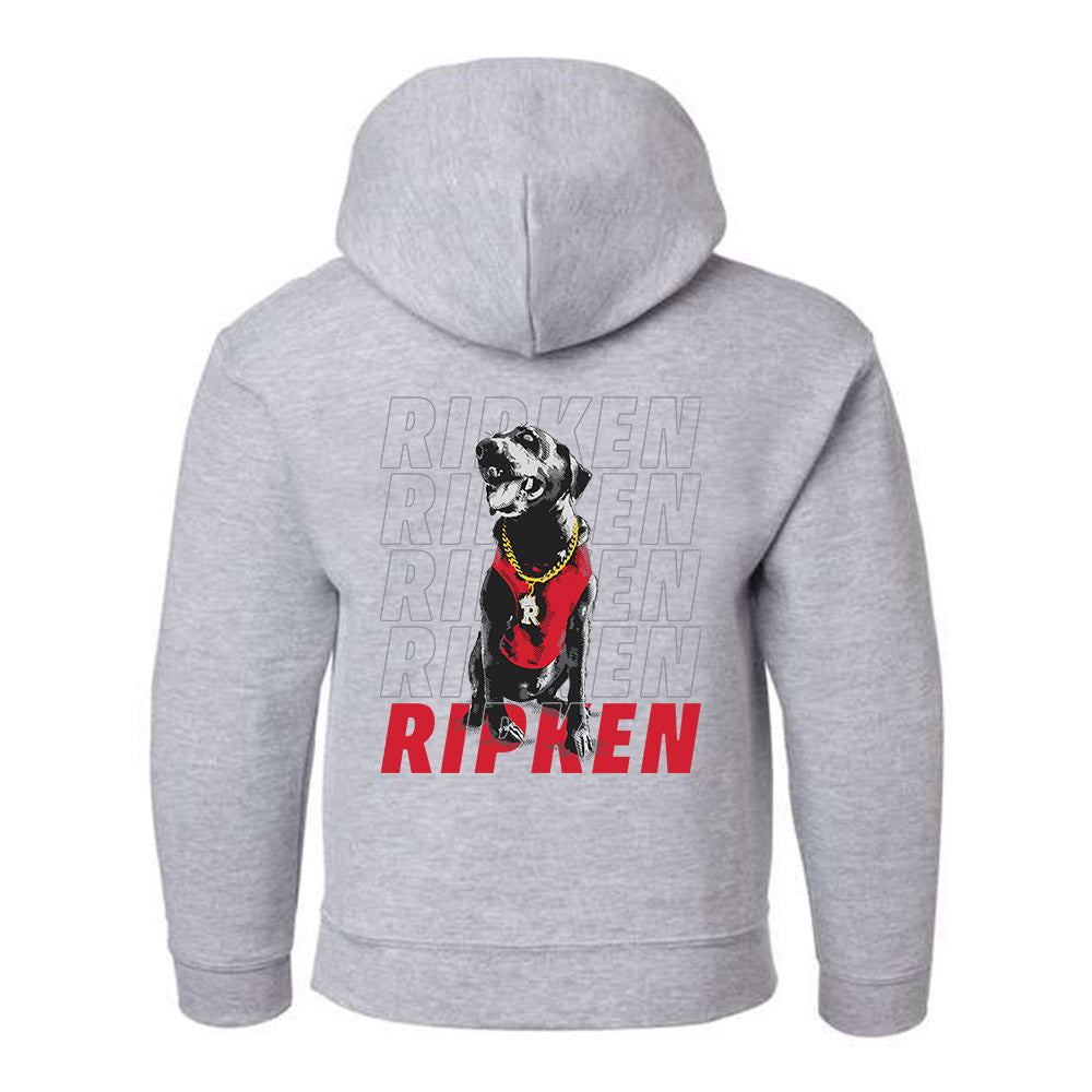 NC State - Ripken : - Youth Hooded Sweatshirt-1