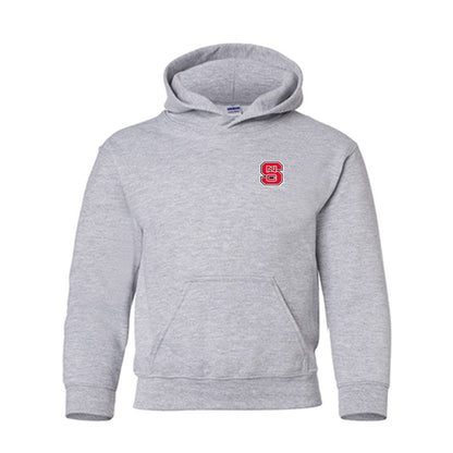 NC State - Ripken : - Youth Hooded Sweatshirt-0