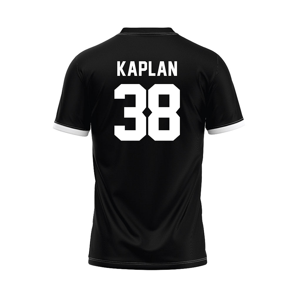 USC Upstate - NCAA Baseball : Max Kaplan - Black Baseball Jersey-1