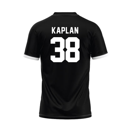 USC Upstate - NCAA Baseball : Max Kaplan - Black Baseball Jersey-1