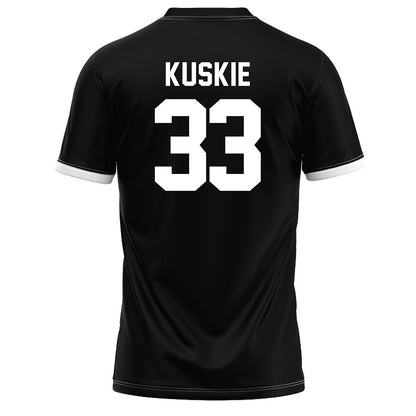 USC Upstate - NCAA Baseball : Darin Kuskie - Black Baseball Jersey