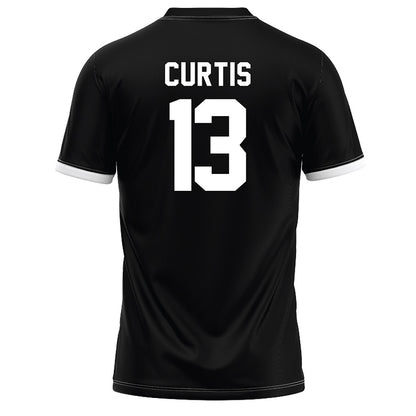 USC Upstate - NCAA Baseball : Mathieu Curtis - Black Baseball Jersey