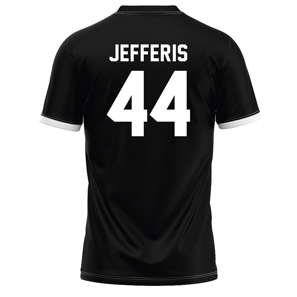USC Upstate - NCAA Baseball : Jagger Jefferis - Black Baseball Jersey