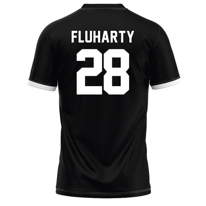 USC Upstate - NCAA Baseball : Ryan Fluharty - Black Baseball Jersey