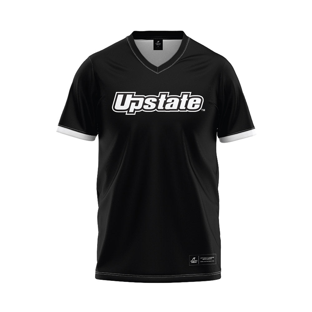 USC Upstate - NCAA Baseball : Tyler Davis - Black Baseball Jersey-0